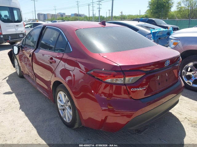Aukcja sprzedaży 2025 Toyota Corolla Hybrid Xle, vin: JTDBCMFE0S3070576, numer aukcji: 45592714