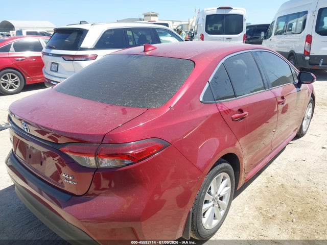 Aukcja sprzedaży 2025 Toyota Corolla Hybrid Xle, vin: JTDBCMFE0S3070576, numer aukcji: 45592714