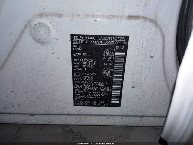 Nissan ROGUE S 2016 KNMAT2MT9GP606295 Image 9