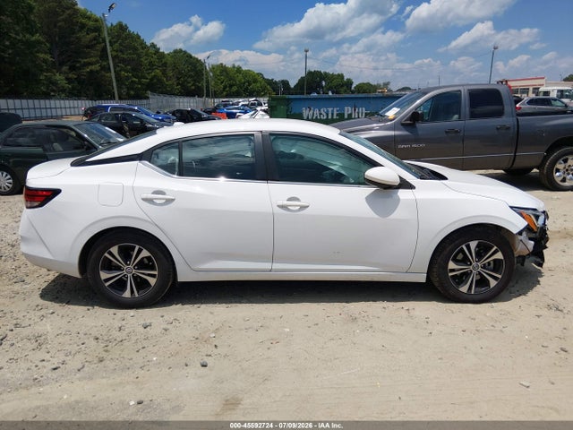 2022 Nissan Sentra Sv Xtronic Cvt მანქანა იყიდება აუქციონზე, vin: 3N1AB8CV2NY317590, აუქციონის ნომერი: 45592724