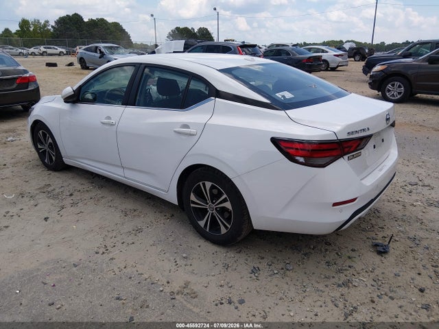 2022 Nissan Sentra Sv Xtronic Cvt მანქანა იყიდება აუქციონზე, vin: 3N1AB8CV2NY317590, აუქციონის ნომერი: 45592724