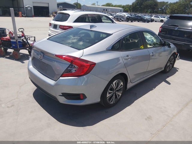45592731 :رقم المزاد ، JHMFC1F79JX031329 vin ، 2018 Honda Civic Ex-l مزاد بيع