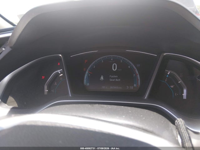 45592731 :رقم المزاد ، JHMFC1F79JX031329 vin ، 2018 Honda Civic Ex-l مزاد بيع