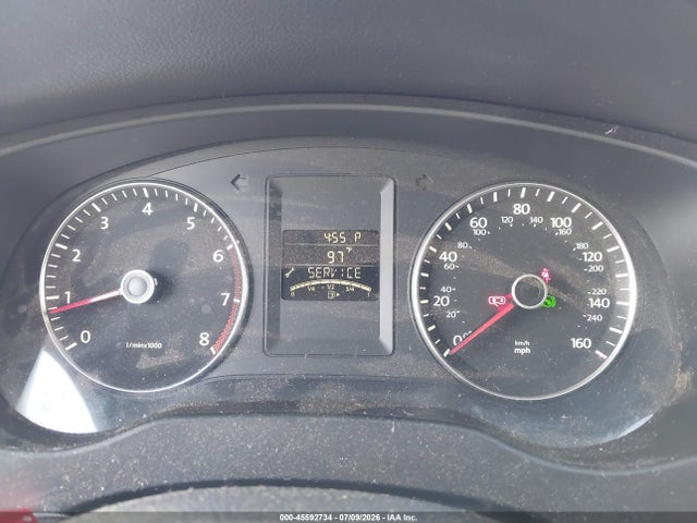 2013 Volkswagen Jetta 2.5l Se მანქანა იყიდება აუქციონზე, vin: 3VWDX7AJ4DM352656, აუქციონის ნომერი: 45592734