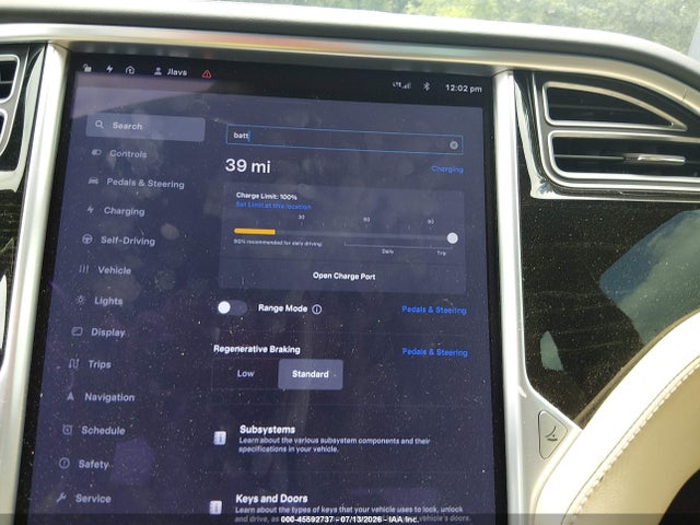 Tesla Model S 60/70/75/85 2016 5YJSA1E14GF158964 Image 17