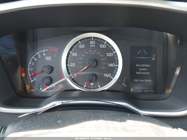 45592770 :رقم المزاد ، JTND4RBE9L3088886 vin ، 2020 Toyota Corolla Se Nightshade Edition مزاد بيع