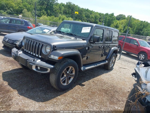 2018 Jeep Wrangler Unlimited Sahara 4x4 მანქანა იყიდება აუქციონზე, vin: 1C4HJXEG5JW324915, აუქციონის ნომერი: 45592790