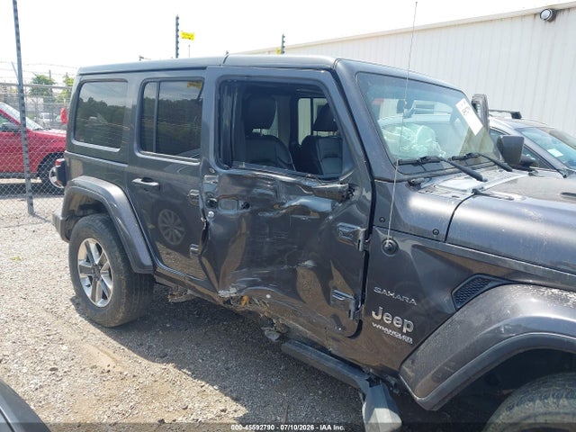 2018 Jeep Wrangler Unlimited Sahara 4x4 მანქანა იყიდება აუქციონზე, vin: 1C4HJXEG5JW324915, აუქციონის ნომერი: 45592790