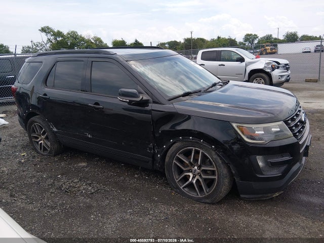 2016 Ford Explorer Sport მანქანა იყიდება აუქციონზე, vin: 1FM5K8GT3GGA73987, აუქციონის ნომერი: 45592793