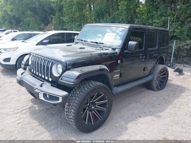 Продажа на аукционе авто 2019 Jeep Wrangler Unlimited Sahara, vin: 1C4HJXEG2KW589101, номер лота: 45592891