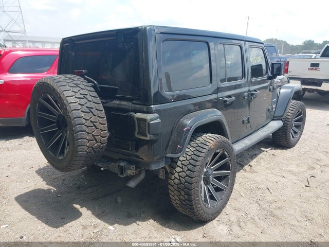 Продажа на аукционе авто 2019 Jeep Wrangler Unlimited Sahara, vin: 1C4HJXEG2KW589101, номер лота: 45592891