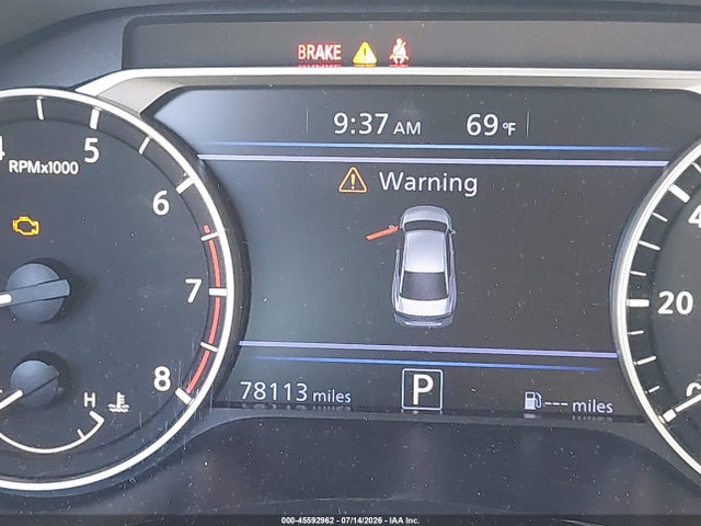 1N4BL4CV6NN402569 Nissan Altima Sr Fwd