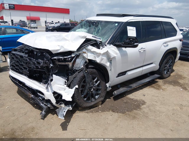 45593011 :رقم المزاد ، 7SVAAABA4PX018280 vin ، 2023 Toyota Sequoia Platinum مزاد بيع
