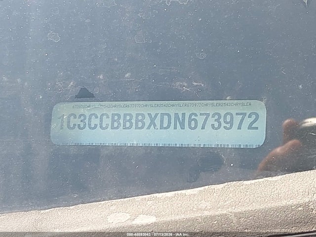 Aukcja sprzedaży 2013 Chrysler 200 Touring, vin: 1C3CCBBBXDN673972, numer aukcji: 45593043