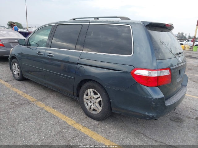 45593052 :رقم المزاد ، 5FNRL38725B101633 vin ، 2005 Honda Odyssey Ex-l مزاد بيع