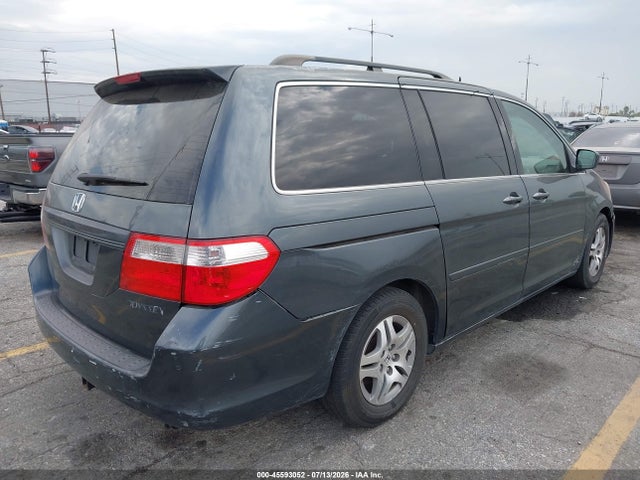 45593052 :رقم المزاد ، 5FNRL38725B101633 vin ، 2005 Honda Odyssey Ex-l مزاد بيع