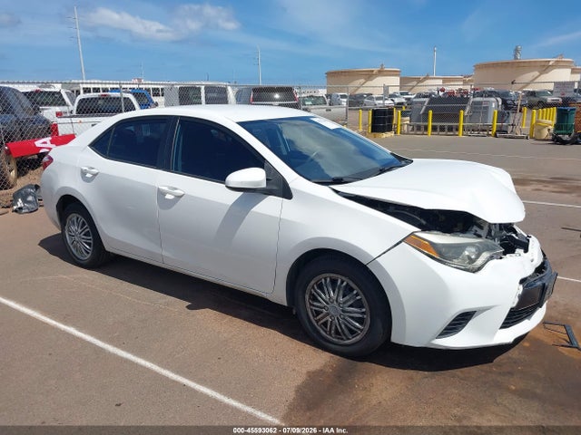 2015 Toyota Corolla Le/le Plus/le Premium მანქანა იყიდება აუქციონზე, vin: 5YFBURHE4FP195388, აუქციონის ნომერი: 45593062