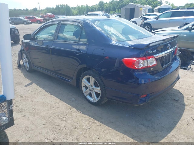 45593070 :رقم المزاد ، 2T1BU4EE9DC008361 vin ، 2013 Toyota Corolla S مزاد بيع