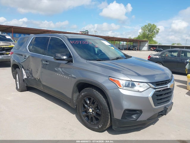 45593073 :رقم المزاد ، 1GNERFKW3LJ242254 vin ، 2020 Chevrolet Traverse Fwd Ls مزاد بيع