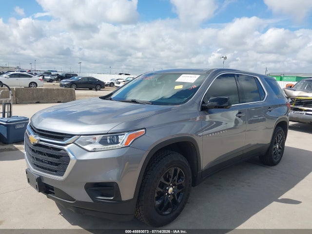 45593073 :رقم المزاد ، 1GNERFKW3LJ242254 vin ، 2020 Chevrolet Traverse Fwd Ls مزاد بيع