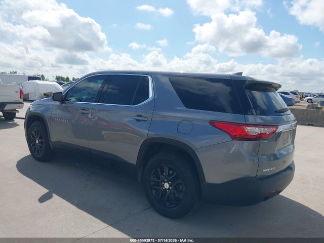 45593073 :رقم المزاد ، 1GNERFKW3LJ242254 vin ، 2020 Chevrolet Traverse Fwd Ls مزاد بيع