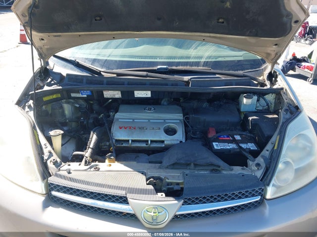 2005 Toyota Sienna Xle Limited მანქანა იყიდება აუქციონზე, vin: 5TDBA22CX5S034928, აუქციონის ნომერი: 45593092