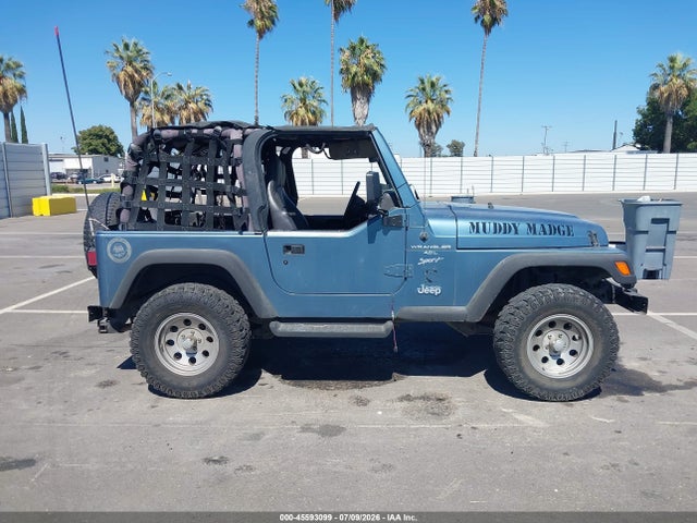 Продажа на аукционе авто 1999 Jeep Wrangler Sport, vin: 1J4FY19S2XP408671, номер лота: 45593099
