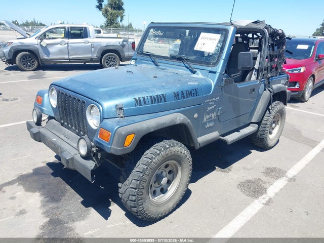 Продажа на аукционе авто 1999 Jeep Wrangler Sport, vin: 1J4FY19S2XP408671, номер лота: 45593099