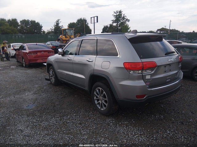 Продажа на аукционе авто 2014 Jeep Grand Cherokee Limited, vin: 1C4RJFBGXEC325200, номер лота: 45593102