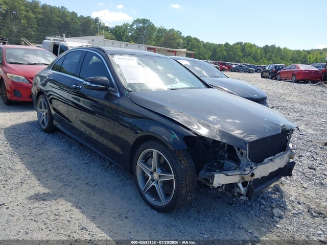 45593158 :رقم المزاد ، 55SWF6GB8FU041021 vin ، 2015 Mercedes-benz C 400 4matic مزاد بيع