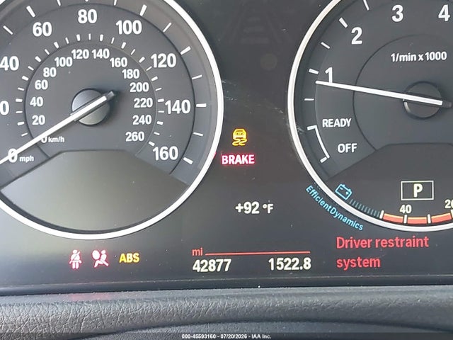 45593160 :رقم المزاد ، WBA4C9C52FG135269 vin ، 2015 Bmw 428 Gran Coupe Xdrive مزاد بيع
