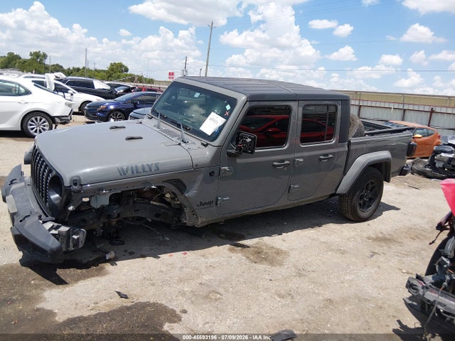 2021 Jeep Gladiator Willys 4x4 მანქანა იყიდება აუქციონზე, vin: 1C6HJTAG8ML592398, აუქციონის ნომერი: 45593196