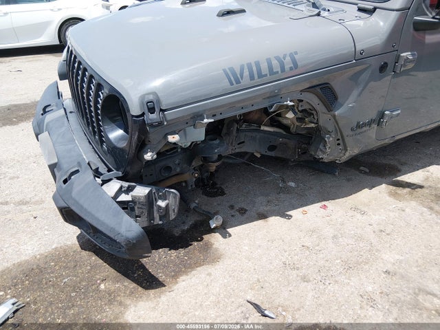 2021 Jeep Gladiator Willys 4x4 მანქანა იყიდება აუქციონზე, vin: 1C6HJTAG8ML592398, აუქციონის ნომერი: 45593196