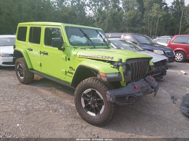 Aukcja sprzedaży 2021 Jeep Wrangler Unlimited Rubicon 4x4, vin: 1C4HJXFG6MW783616, numer aukcji: 45593198