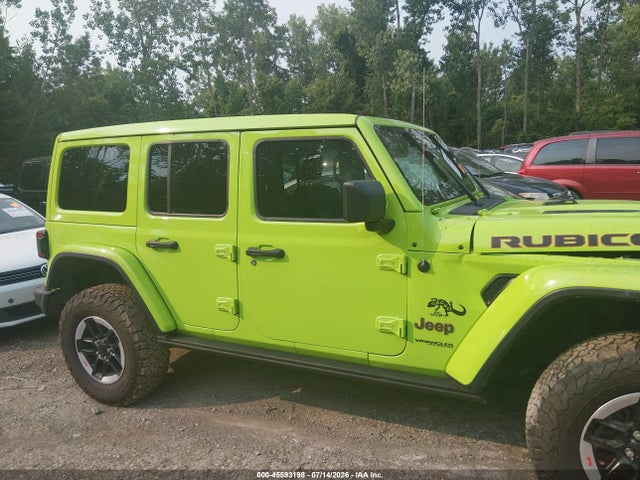 Aukcja sprzedaży 2021 Jeep Wrangler Unlimited Rubicon 4x4, vin: 1C4HJXFG6MW783616, numer aukcji: 45593198