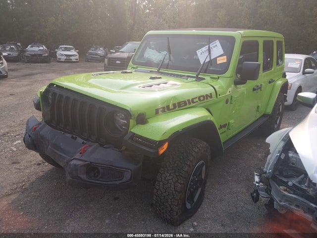 Aukcja sprzedaży 2021 Jeep Wrangler Unlimited Rubicon 4x4, vin: 1C4HJXFG6MW783616, numer aukcji: 45593198