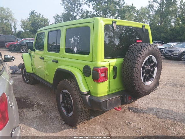 Aukcja sprzedaży 2021 Jeep Wrangler Unlimited Rubicon 4x4, vin: 1C4HJXFG6MW783616, numer aukcji: 45593198