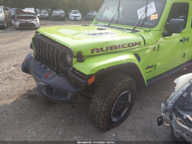 Aukcja sprzedaży 2021 Jeep Wrangler Unlimited Rubicon 4x4, vin: 1C4HJXFG6MW783616, numer aukcji: 45593198