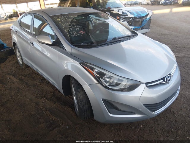Hyundai ELANTRA SE 2014 KMHDH4AE2EU181495 main image
