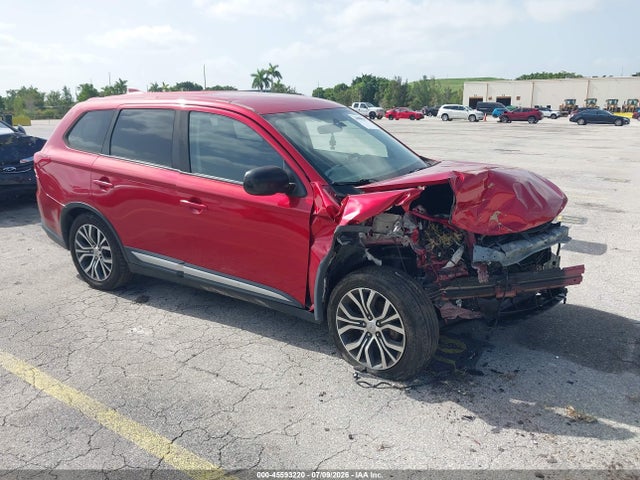2017 Mitsubishi Outlander Es მანქანა იყიდება აუქციონზე, vin: JA4AD2A36HZ050769, აუქციონის ნომერი: 45593220