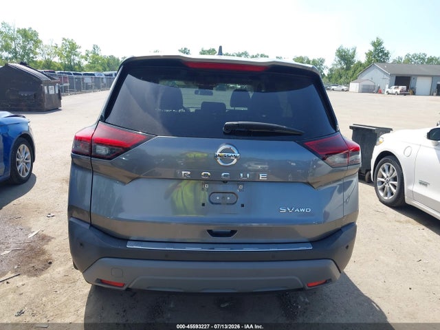 45593227 :رقم المزاد ، 5N1AT3BB6MC673094 vin ، 2021 Nissan Rogue Sv Intelligent Awd مزاد بيع
