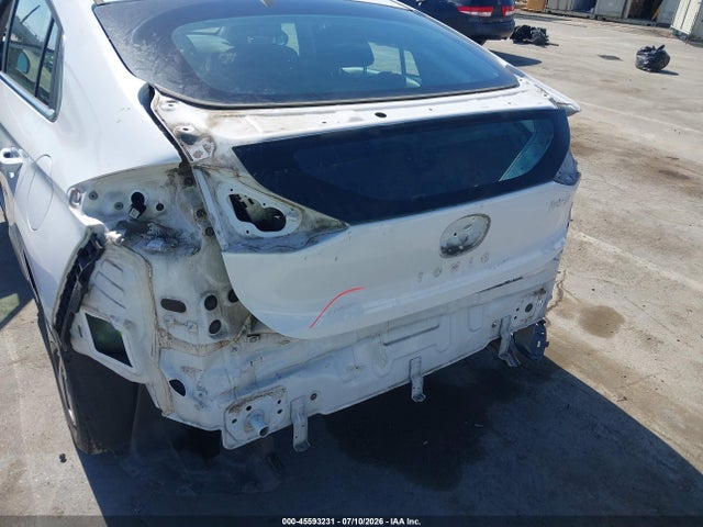 2017 Hyundai Ioniq Hybrid Sel მანქანა იყიდება აუქციონზე, vin: KMHC75LC8HU018886, აუქციონის ნომერი: 45593231