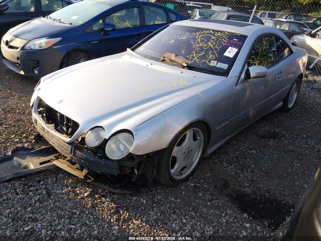 Aukcja sprzedaży 2002 Mercedes-benz Cl 500, vin: WDBPJ75J32A027193, numer aukcji: 45593276