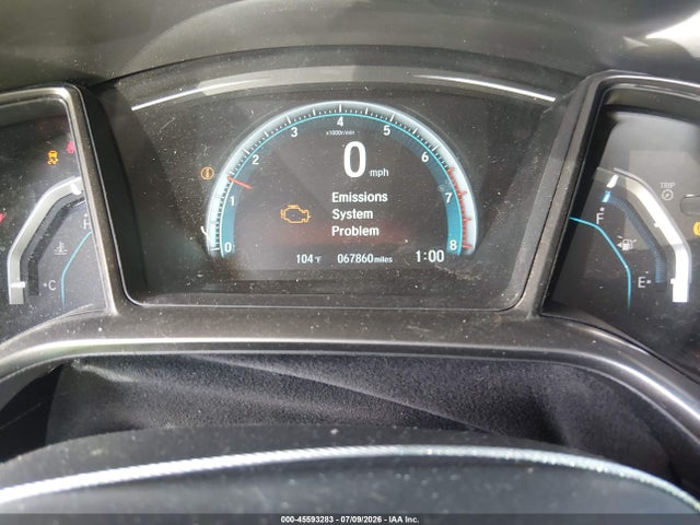 45593283 :رقم المزاد ، SHHFK7H57JU416836 vin ، 2018 Honda Civic Ex مزاد بيع