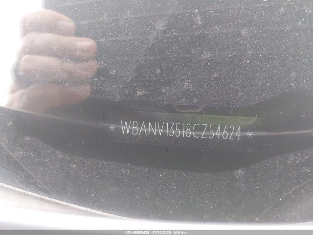 45593424 :رقم المزاد ، WBANV13518CZ54624 vin ، 2008 Bmw 528xi مزاد بيع