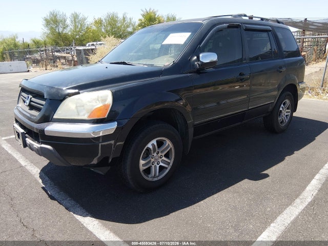 2004 Honda Pilot Ex-l მანქანა იყიდება აუქციონზე, vin: 2HKYF18784H622007, აუქციონის ნომერი: 45593426