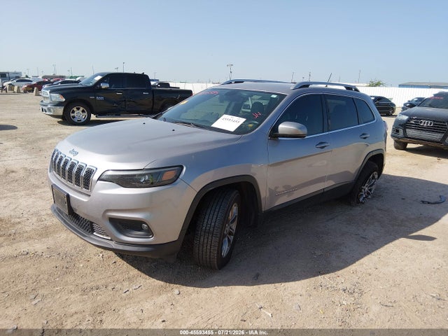 45593455 :رقم المزاد ، 1C4PJMLB9LD603476 vin ، 2020 Jeep Cherokee Latitude Plus 4x4 مزاد بيع