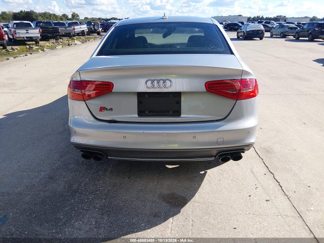 2015 Audi S4 3.0t Premium Plus მანქანა იყიდება აუქციონზე, vin: WAUDGAFL4FA080701, აუქციონის ნომერი: 45593480
