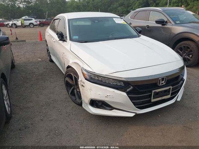 2021 Honda Accord Sport Special Edition მანქანა იყიდება აუქციონზე, vin: 1HGCV1F45MA054233, აუქციონის ნომერი: 45593559