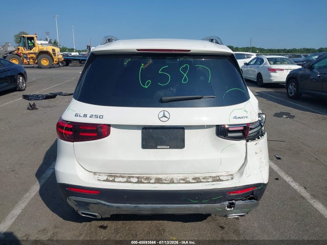 45593566 :رقم المزاد ، W1N4M4HB3SW393276 vin ، 2025 Mercedes-benz Glb 250 4matic مزاد بيع